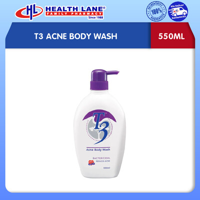 T3 ACNE BODY WASH (550ML)
